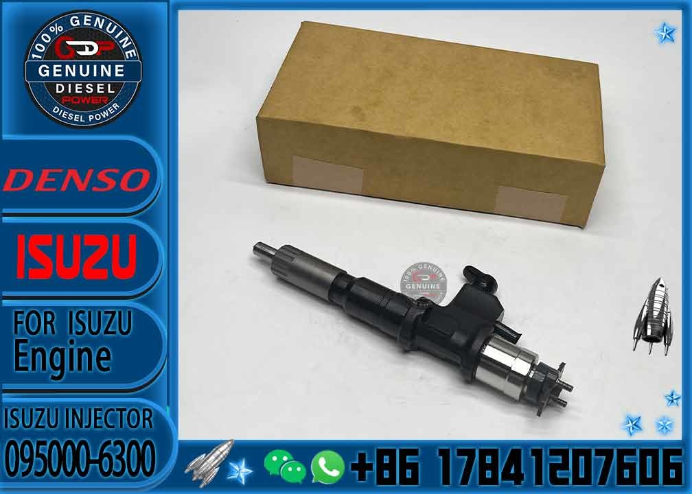 diesel fuel injector common rail injector 095000-6300 095000-6270 1153004361 8-976102544 for KOMATSU