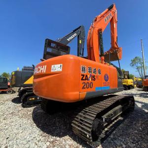 China 43Kpa 200L Tank Used Hitachi Excavator Hitachi Ex 200 6670mm Max Digging Depth factory