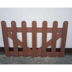 China Antiseptic Waterproof Wood Plastic Composite WPC Fence factory