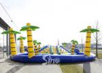 15m dia. tropic sea beach giant kids N adults inflatable water park with hill