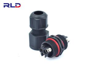 China M20 2pin 3pin 4pin 5pin Waterproof Led Connectors Socket Screw Connector factory
