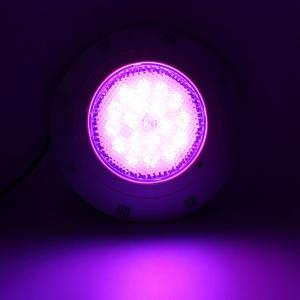 China Plastic Wall Mounted Flat RGB Pool Lighting 36W 12V IP68 Waterproof factory
