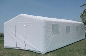 China Emergency Refugee tents sale inflatable sealed structure factory