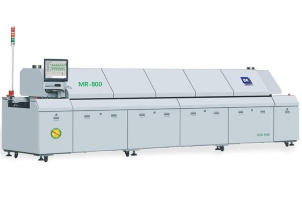 MR-800 8 Zones Reflow Oven Equipment Industrial Computer Control Lead Free