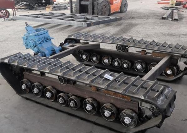 OEM Support Crawler Track Undercarriage Hydraulic Motor Driven Agriculture