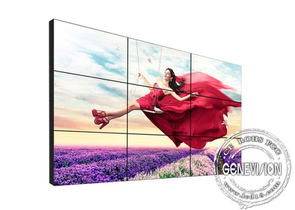 55" Narrow Bezel Create HD Indoor LCD Video Wall Advertising Digital Signage