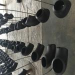 ANSI B16.9 Flanged Reducing Elbow Sanitary Butt Welded Carbon Steel 90 Degree