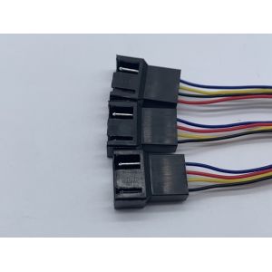 Customized JST SM2.5 4 Pin To JST SH1.0 4 Pin Wire Harness With Tin Plated