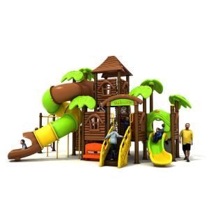 China Customized Outdoor Playgrounds Slide Amusement Park Toys For Children factory