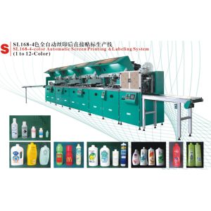 SGS Fully Automatic Screen Printing Machine Up To 4800pcs/hr