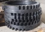 Non Standard Spur Toothed Worm Gear Wheel Anti Static Nylon Material Customized