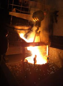 China 0.5T / 1.5T Metallography Equipment / Electric Arc Furnace Steel Making factory