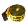 Buy cheap 4" X 27' Heavy Duty 5500LBS 4inch 30ft Truck Winch Straps With Flat Hook Cargo from wholesalers