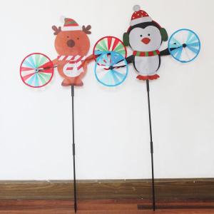 China Christmas Windmill reindeer and penguin factory