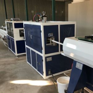 China Long Usage Life Deep Screw PE PPR Pipe Production Line with Screw Channel Structure on sale