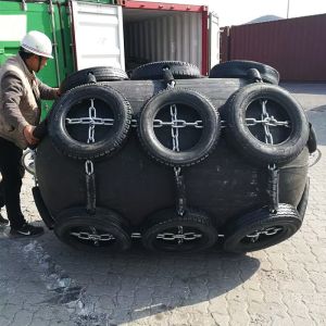 ISO17357-1:2014 Yokohama Rubber Fender Mooring 80kPa 4.5M