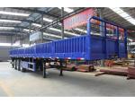 3 Axles 40 Ton Cargo Side Wall Semi Trailer for Safe and Flexible Cargo