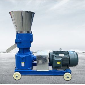 China Chicken Fish Poultry Farming Equipment Feed Pellet Making Machine on sale