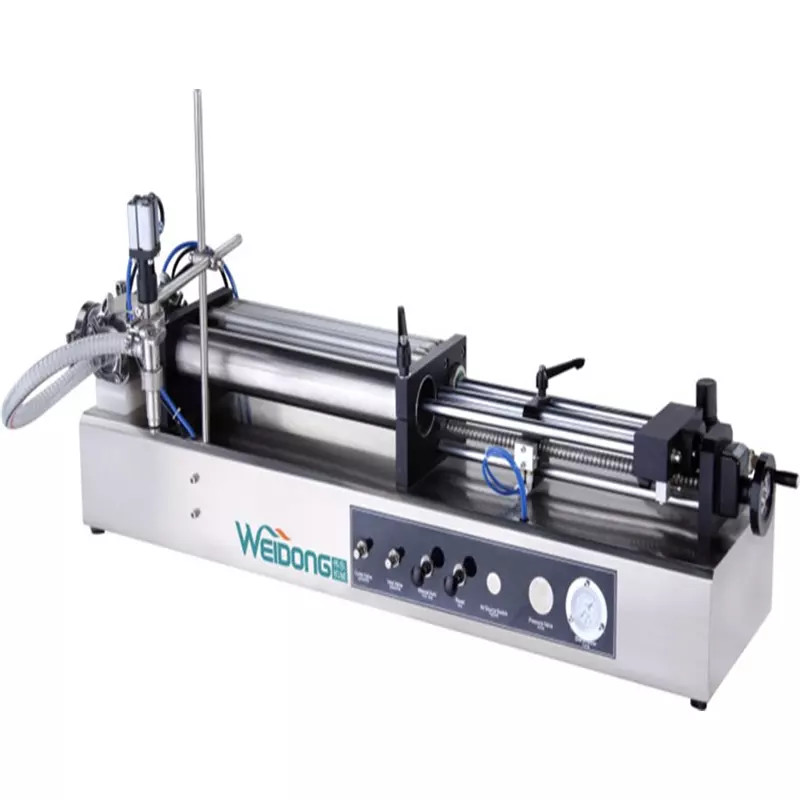 China Pneumatic Piston Automated Filling Machine 304 Stainless Steel Hand Operated factory