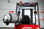 Small Tonnage 1 Ton LPG Forklift Trucks Easy Operation One Year Warranty