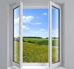 Double Glazed Open Glass Casement Window Plastic UPVC Casement Windows
