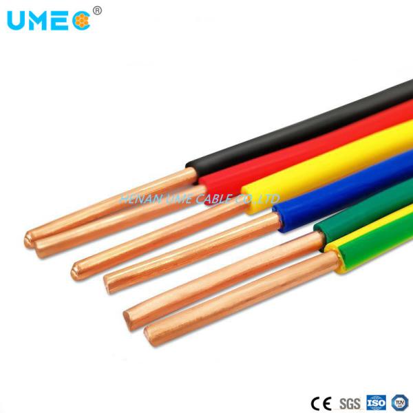 LV Electrical Wire Single Solid / Multicore Flexible Copper Conductor PVC