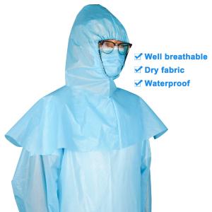China PE PP Surgeons Hood Medical Hospital Disposable Non Woven Doctor Surgical Cap Nurse Cap factory