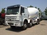 Sinotruk Concrete Mixer Truck Max Loading 16000kg With Hydraulic System
