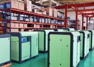 China 55kw 75hp Oil Free Screw Compressor / Intelligent Screw Style Air Compressor factory