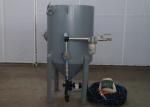 Removing Corrosion Abrasive Blasting Pot , 0.4m³ Volume Blasting Machine Parts