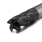 Durable Straight Shank 4 Flute Carbide End Mill PM - 4FL - G Series NaNo TiAIN