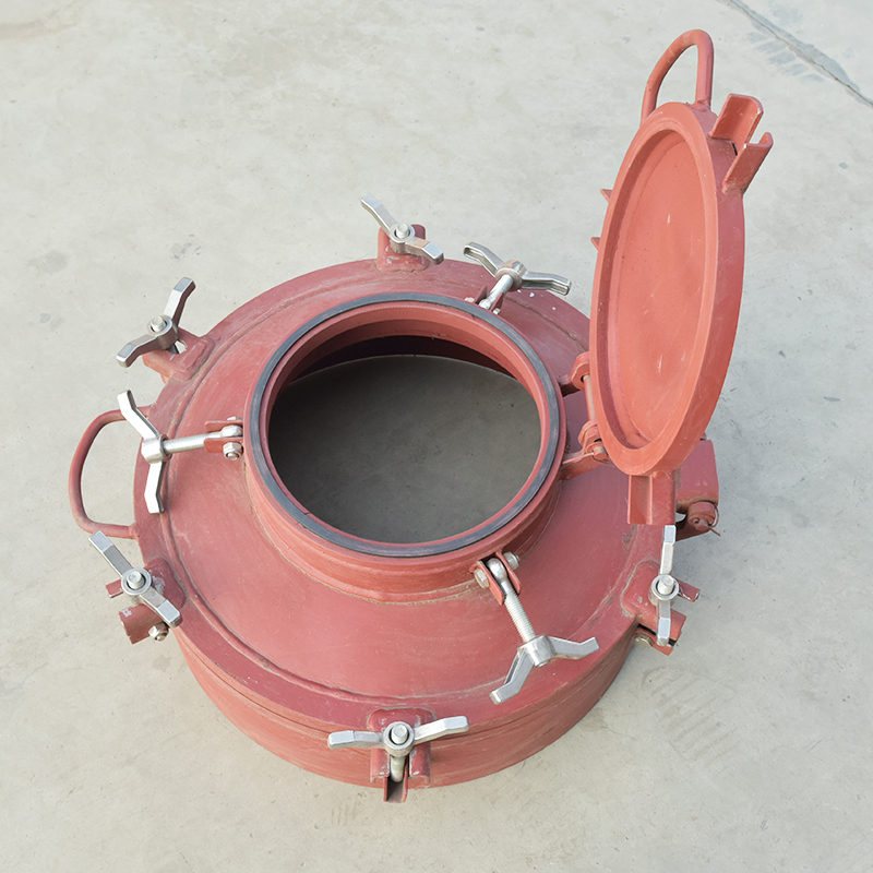 Large and Small Carbon Steel Manhole Cover Valve Parts Customized Pressure Relief Valve for Customer Requirements