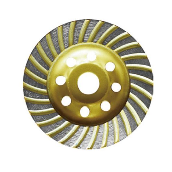 China Sintered Turbo Stone Cup Grinding Wheels For Granite 6104 factory