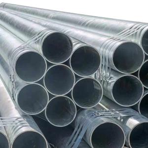 China ERW Galvanized Steel Conduit Pipe Round/Square Section Shape factory