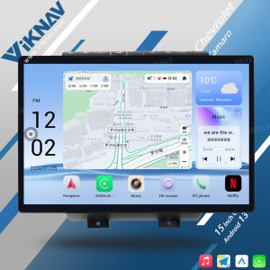 VIKNAV for Chevrolet Camaro 2010 2011 Car Radio 15 Inch Touch screen Upgrade
