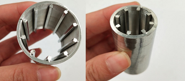 Reusable Filtering 25 Micron Johnson Vee Wire Screen For Water Well