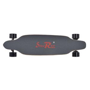 China 970mm Deck Size Portable Electric Skateboard 600W*2 Watt Lithium Ion Battery factory