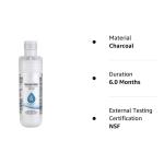 LT1000P 6 Month 200 Gallon Capacity Refrigerator Water Filter 0.5GPM 1.9LPM Flow