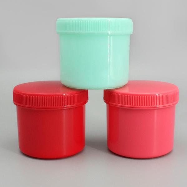 Cylindrical 72mm 8.45oz Cosmetic Cream Jars