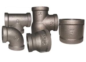 China Galvanized Malleable Iron Pipe Fittings Sanitary Tee Plumbing High Precision factory