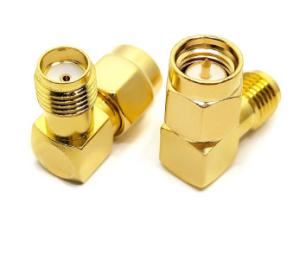 China Elbow RF SMA Type Male To Female Connector For Network Booster factory