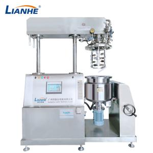 China Hydraulic Lifting Vacuum Emulsifier Mixer Machine Automatic 50L factory