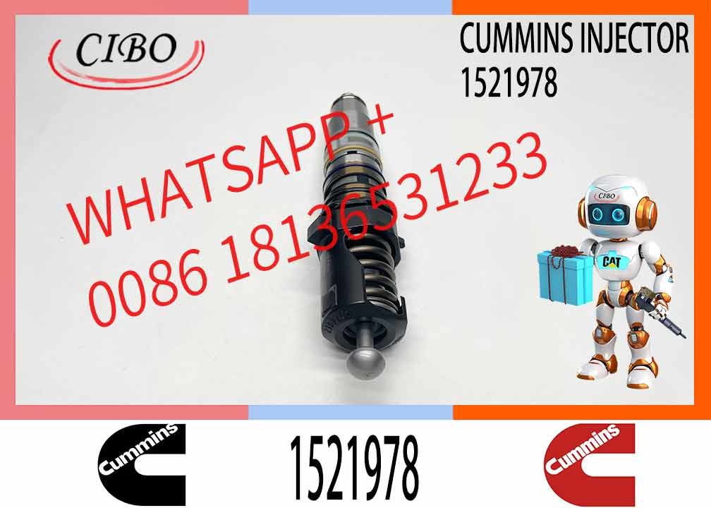 Diesel Fuel Injector Engine Spare Parts Injector 1521978 1521977 For Cummins Scania Engine
