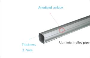 China Extruded 6063-T5 Aluminium Alloy Pipe Tubing For Rack System / Trolley factory