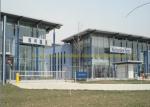 Custom Durable Large Span Steel Structures For Lt Steel 4S Shop Car