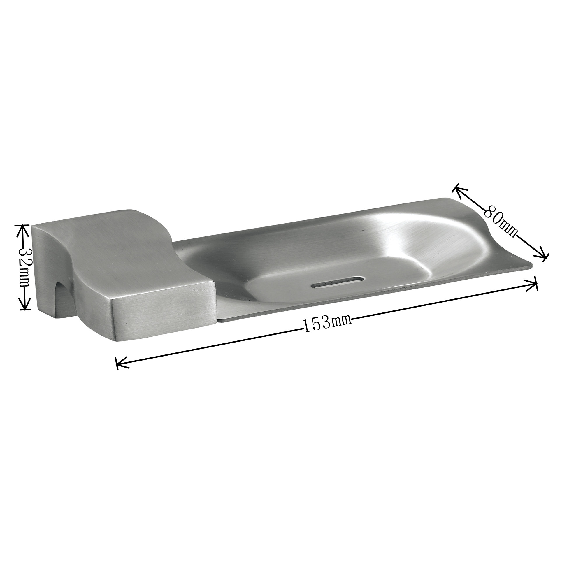 Rust Proof Soap Sponge Holder Bathroom Stainless Steel 304 Soap Dish