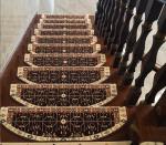 Household Compound Non Slip Stair Mats Irregular Special Style 24*65cm