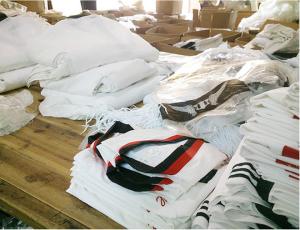 China wholesale cotton/polyester white Top-quality Taekwono Clothes for Training factory