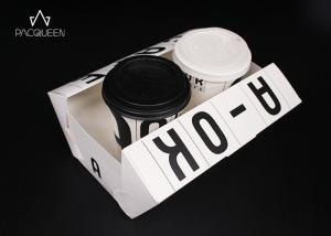 China Food Grade Take Out Food Containers , Paper Togo Boxes Custom Colored factory