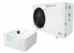 UKAS Air To Water Heat Pump For Baby Swimming Massage Pool Safe Constant